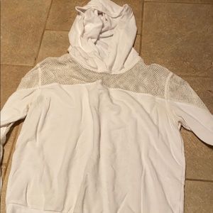 mesh hoodie